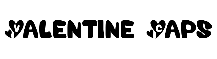 Valentine Caps Font