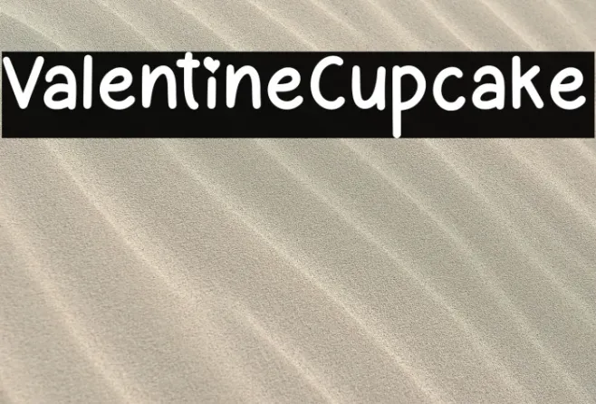 Valentine Cupcake Example 1