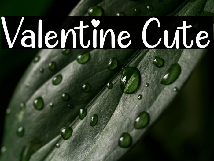 Valentine Cute Example 1