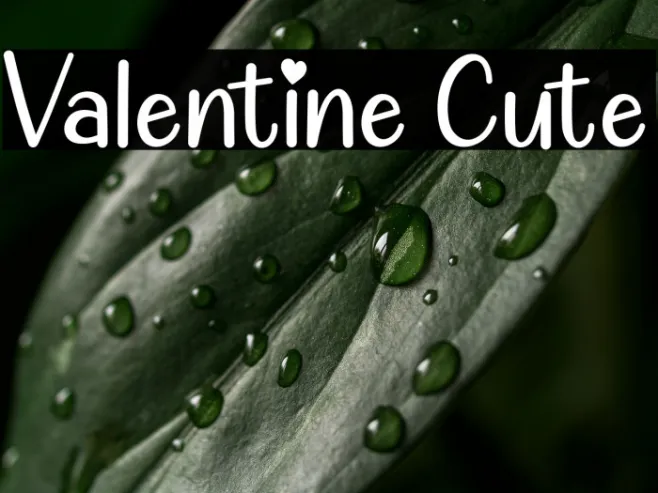 Valentine Cute Example 1