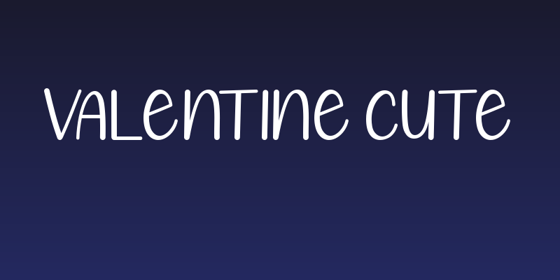 Valentine Cute Social Header