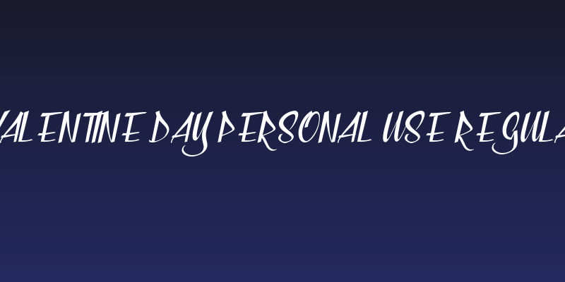 Valentine Day Personal Use Regular Social Header