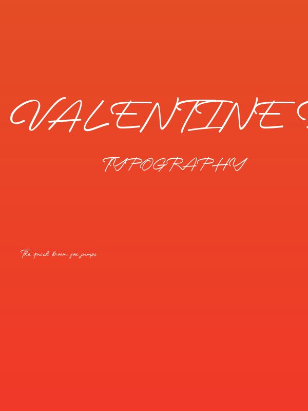 Valentine Delight Script Poster