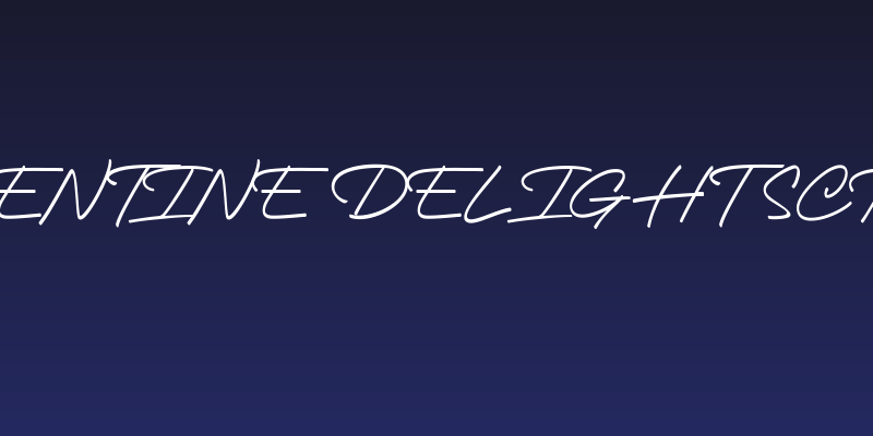 Valentine Delight Script Social Header