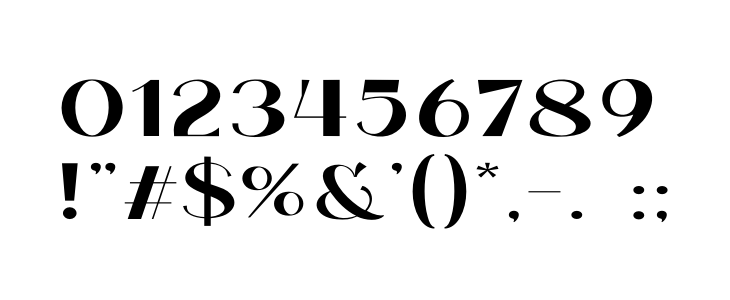 Valentine Delight Serif Other Characters