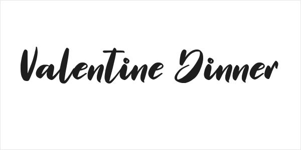 Valentine Dinner Logo