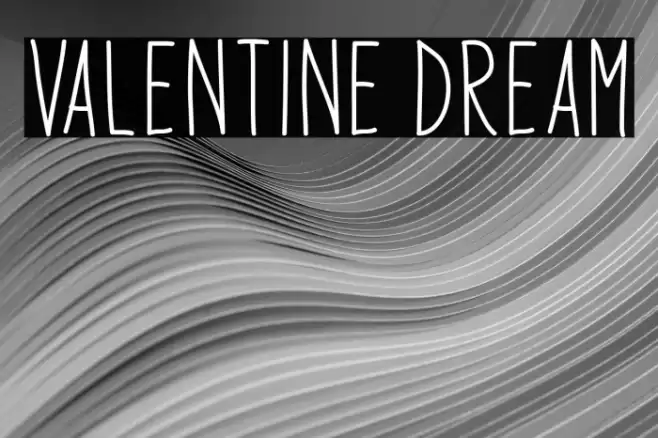 Valentine Dream Font examples