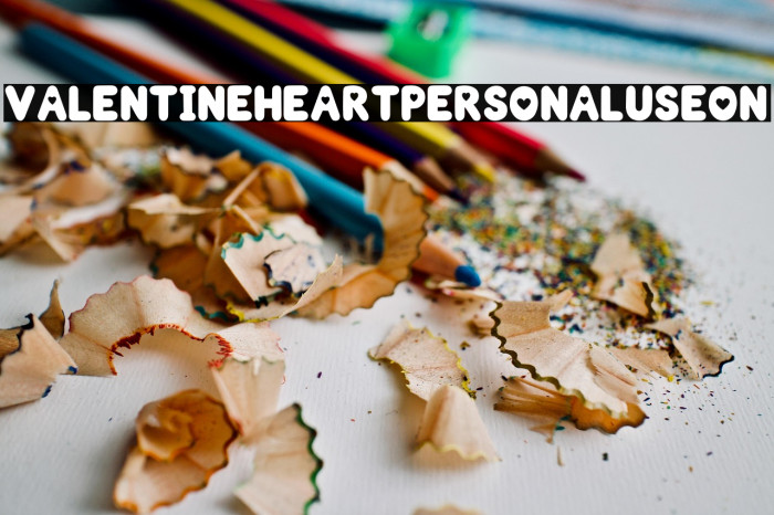 Valentine Heart PERSONAL USE ON Example 1