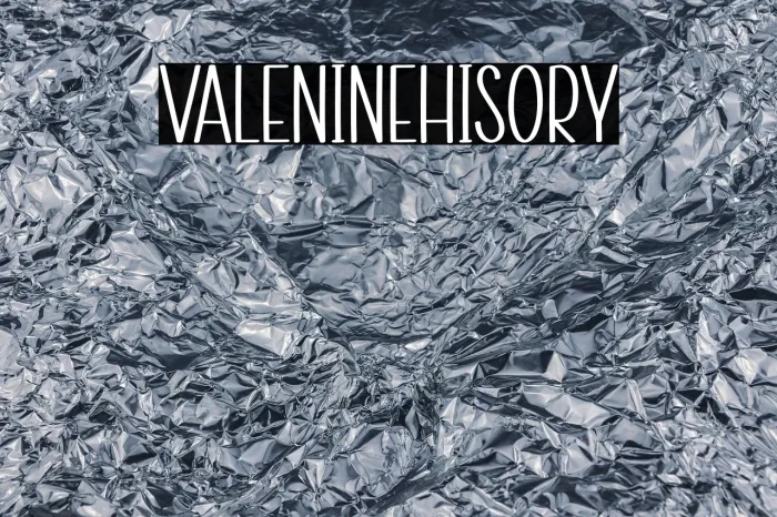 Valentine History Example 1