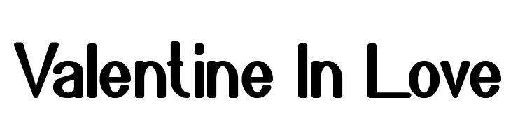 Valentine In Love Font