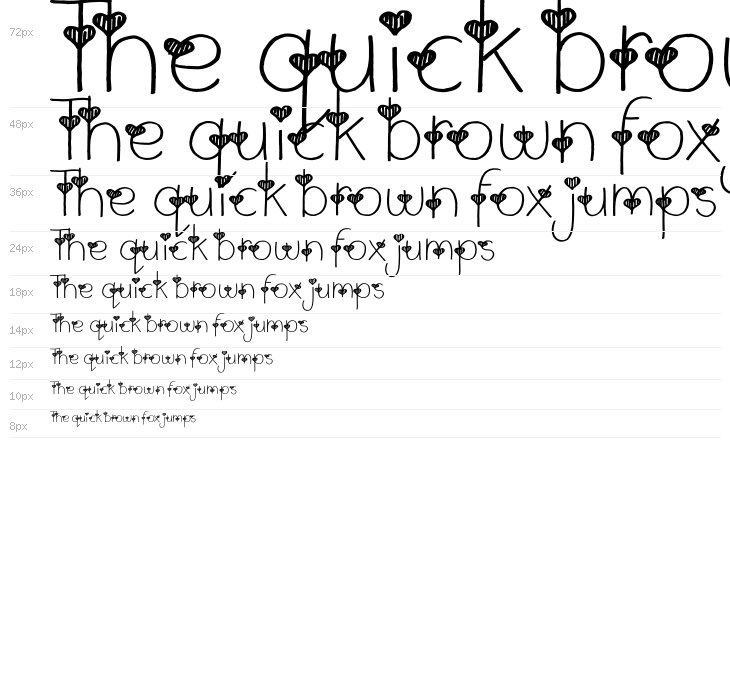 Valentine Loving Waterfall