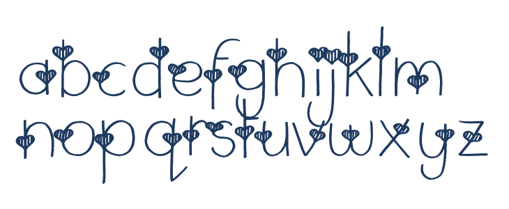 Valentine Loving Lowercase