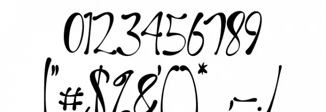 Valentine Moon Font OTHER CHARS