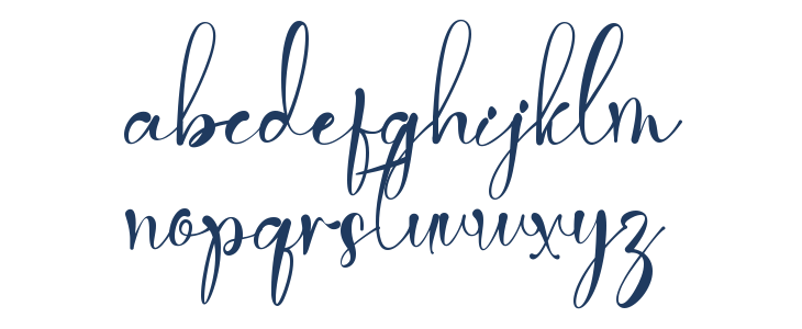 Valentine Moon Lowercase