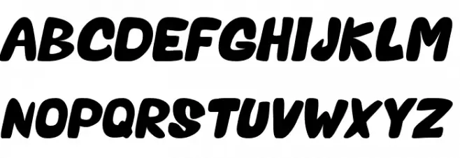 Valentine Oblique Schriftart Groß