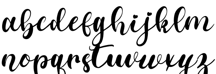 Valentine Peace - Personal Use Font LOWERCASE