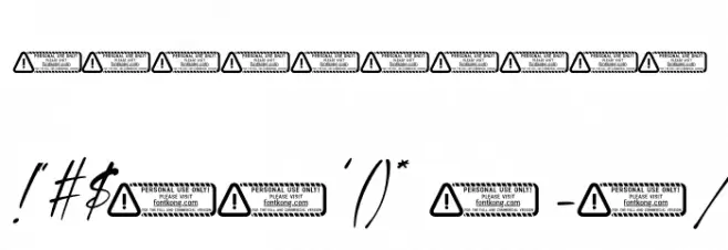 Valentine Romantic PERSONAL USE Font OTHER CHARS