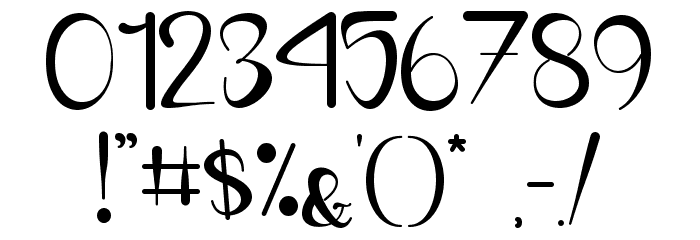 Valentine Rose - PERSONAL USE Font OTHER CHARS