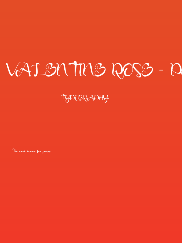 Valentine Rose - PERSONAL USE Poster