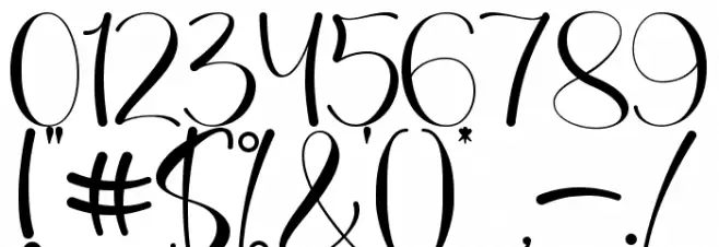 Valentine Soul - Personal Use Font OTHER CHARS