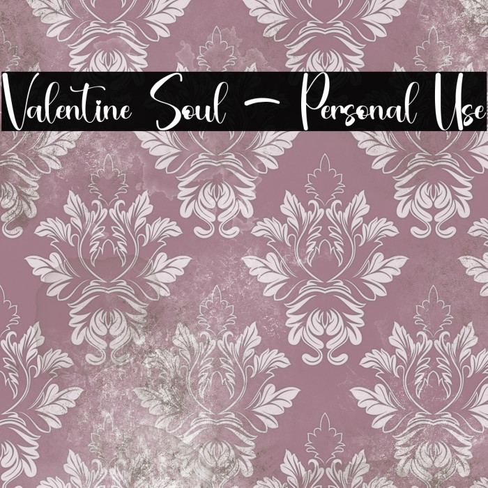 Valentine Soul - Personal Use Example 2