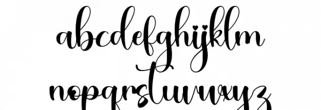 Valentine Soul - Personal Use Font LOWERCASE