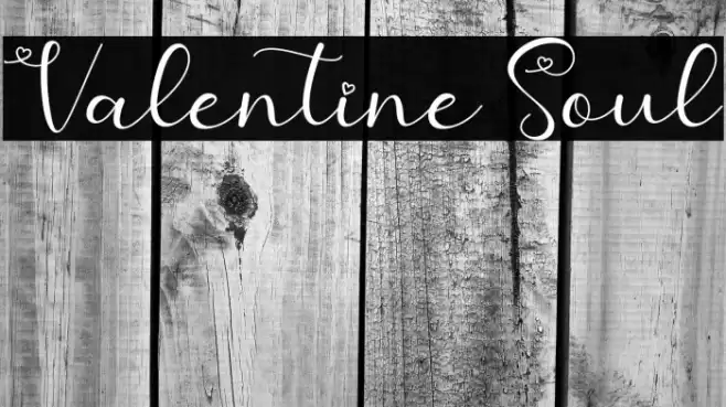 Valentine Soul Font examples