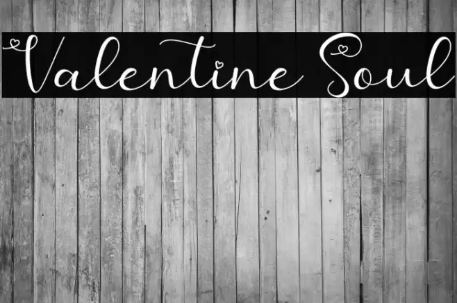 Valentine Soul Font examples