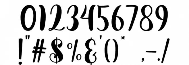 Valentine Soulmate Font OTHER CHARS