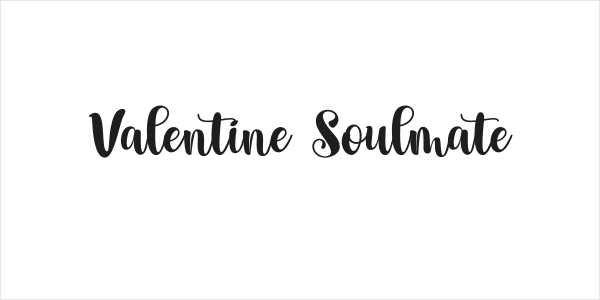 Valentine Soulmate Logo