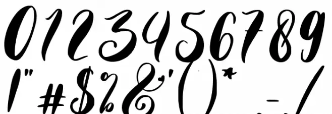 Valentine Sweet Font OTHER CHARS