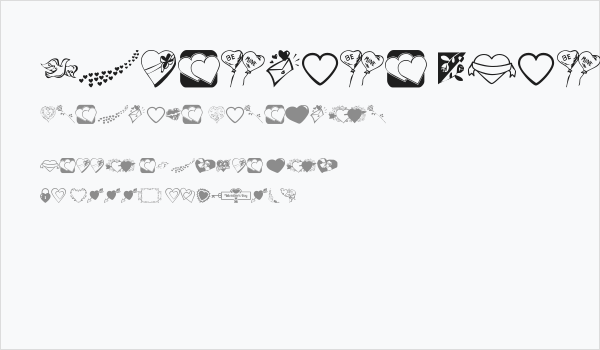 Valentine Things Business Card