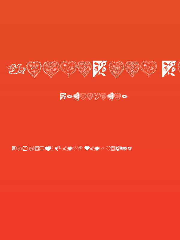 Valentine Things Poster