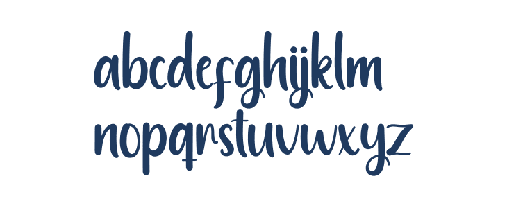 Valentine Vintage Lowercase