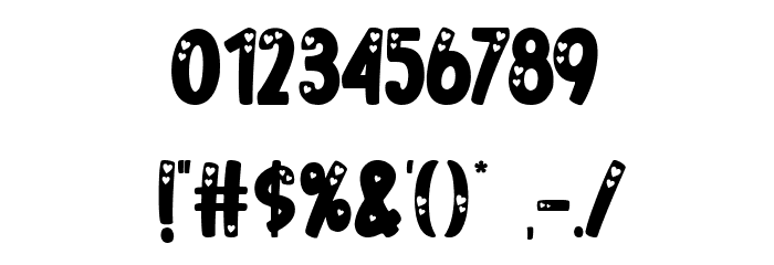 Valentine Whisper Font OTHER CHARS