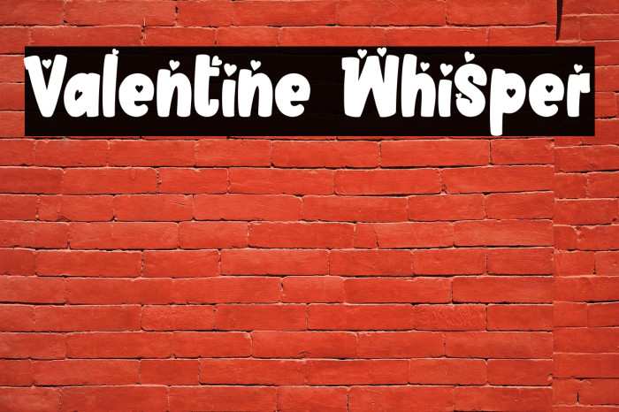 Valentine Whisper Example 1