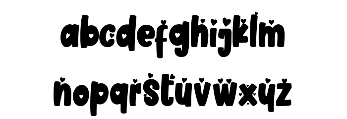 Valentine Whisper Font LOWERCASE