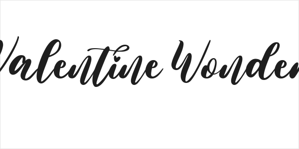 Valentine Wonder Logo