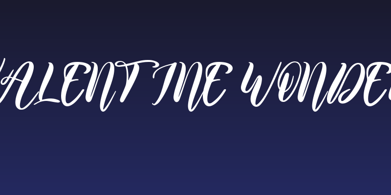 Valentine Wonder Social Header