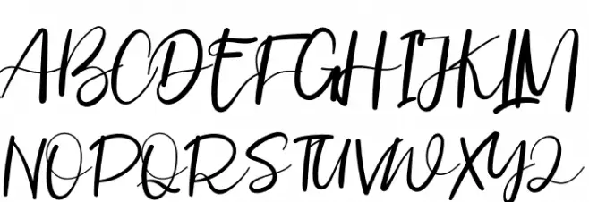 ValentineonFebruary Schriftart Groß