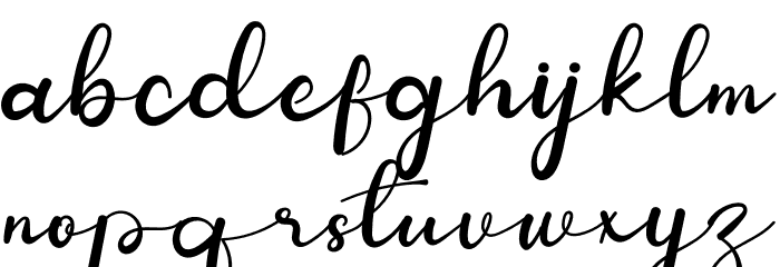 ValentineonFebruary Font LOWERCASE