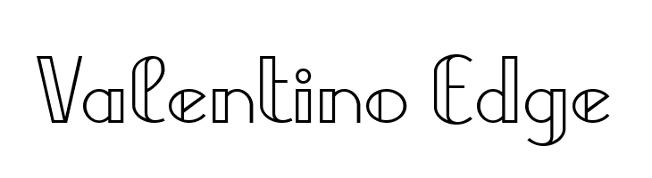 Valentino Edge  免费字体下载