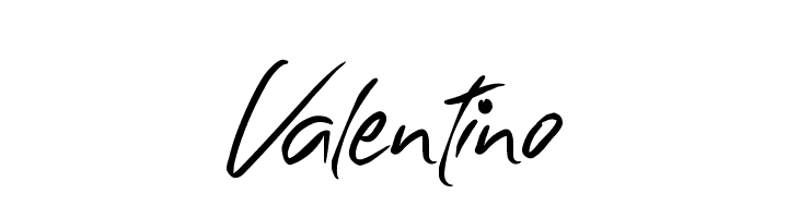 Valentino  font caratteri gratis