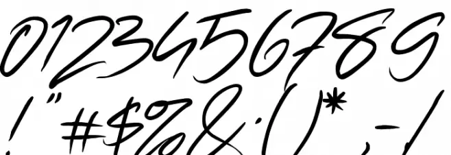 Valentino Font OTHER CHARS