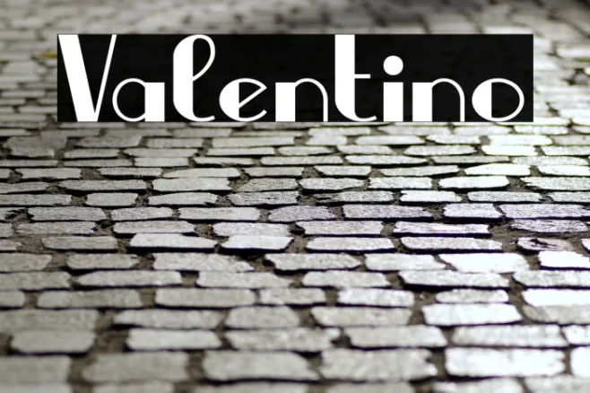 Valentino Example 1