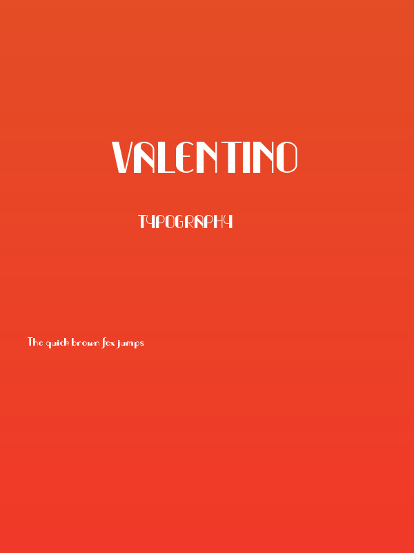 Valentino Poster