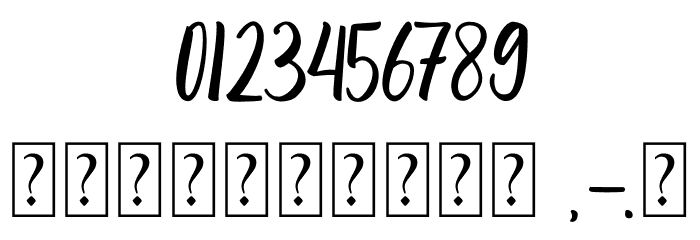 Valentinoa Font OTHER CHARS
