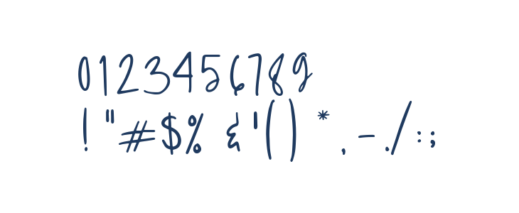 Valeri Regular Other Characters