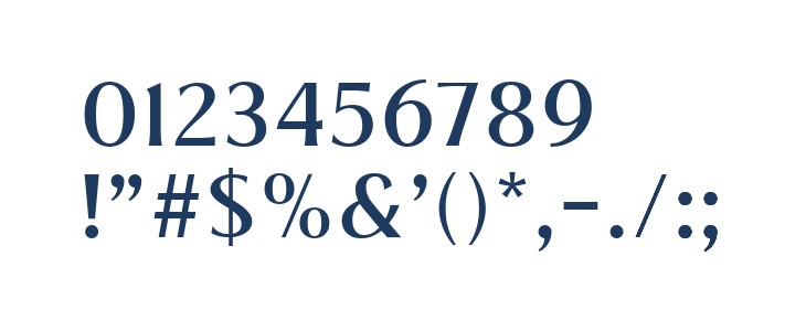 ValeriaMedium-Regular Other Characters
