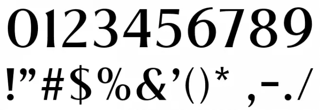 ValeriaMedium-Regular Font OTHER CHARS